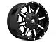 Mayhem Wheels Arsenal Gloss Black Machined 6-Lug Wheel; 17x9; -12mm Offset (10-24 4Runner)