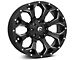 Fuel Wheels Assault Gloss Black 6-Lug Wheel; 20x9; 1mm Offset (10-24 4Runner)