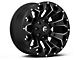 Fuel Wheels Assault Satin Black Milled 6-Lug Wheel; 17x9; -12mm Offset (03-09 4Runner)