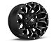 Fuel Wheels Assault Satin Black Milled 6-Lug Wheel; 17x9; -12mm Offset (10-24 4Runner)