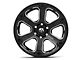 Fuel Wheels Beast Gloss Black Milled 6-Lug Wheel; 20x9; 20mm Offset (10-24 4Runner)