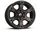 Fuel Wheels Beast Matte Black Machined with Dark Tint 6-Lug Wheel; 17x9; 20mm Offset (10-24 4Runner)