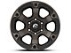 Fuel Wheels Beast Matte Black Machined with Dark Tint 6-Lug Wheel; 17x9; 20mm Offset (10-24 4Runner)