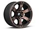 Fuel Wheels Beast Matte Black Machined with Dark Tint 6-Lug Wheel; 18x9; -12mm Offset (10-24 4Runner)