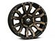 Fuel Wheels Blitz Matte Black with Dark Tint 6-Lug Wheel; 17x9; 1mm Offset (03-09 4Runner)