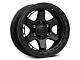 Fuel Wheels Block Beadlock Matte Black 6-Lug Wheel; 17x9; -15mm Offset (10-24 4Runner)