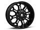 Mayhem Wheels Combat Gloss Black Milled 6-Lug Wheel; 17x9; -12mm Offset (10-24 4Runner)