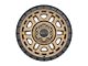 Weld Off-Road Crux Satin Bronze 6-Lug Wheel; 17x9; -12mm Offset (22-24 Tundra)