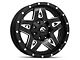 Fuel Wheels Full Blown Gloss Black Milled 6-Lug Wheel; 18x9; 14mm Offset (10-24 4Runner)