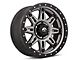 Fuel Wheels Hostage III Anthracite with Black Ring 6-Lug Wheel; 17x9; 1mm Offset (10-24 4Runner)