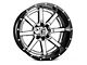 Fuel Wheels Maverick Chrome with Gloss Black Lip 6-Lug Wheel; 22x12; -44mm Offset (10-24 4Runner)