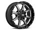 Moto Metal MO970 Gloss Gray with Gloss Black Lip 6-Lug Wheel; 20x9; 0mm Offset (10-24 4Runner)