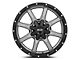 Moto Metal MO970 Gloss Gray with Gloss Black Lip 6-Lug Wheel; 20x9; 0mm Offset (10-24 4Runner)