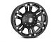 XD Monster Matte Black 6-Lug Wheel; 18x9; -12mm Offset (10-24 4Runner)