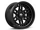 Fuel Wheels Nitro Matte Black 6-Lug Wheel; 17x9; -12mm Offset (10-24 4Runner)