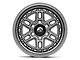 Fuel Wheels Nitro Matte Gunmetal 6-Lug Wheel; 17x9; -12mm Offset (03-09 4Runner)