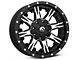 Fuel Wheels NUTZ Matte Black Machined 6-Lug Wheel; 18x9; 1mm Offset (10-24 4Runner)