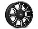 Rough Country 93 Series Matte Black Milled 6-Lug Wheel; 20x9; 0mm Offset (10-24 4Runner)