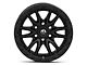 Fuel Wheels Rebel Matte Black 6-Lug Wheel; 17x9; -12mm Offset (03-09 4Runner)