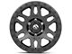 Fuel Wheels Recoil Matte Black 6-Lug Wheel; 17x8.5; 7mm Offset (10-24 4Runner)