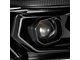 AlphaRex LUXX-Series Projector Headlights; Alpha Black Housing; Clear Lens (10-13 4Runner)