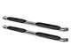 Pro Traxx 4-Inch Oval Side Step Bars; Stainless Steel (10-13 4Runner SR5; 10-24 4Runner Limited, TRD Sport)