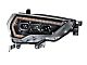 Morimoto XB LED Headlights with White DRL; Black Housing; Clear Lens (21-24 4Runner w/ Factory LED Low/LED High Beam Headlights)