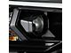 AlphaRex LUXX-Series Projector Headlights; Alpha Black Housing; Clear Lens (21-24 4Runner)