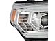 AlphaRex LUXX-Series Projector Headlights; Chrome Housing; Clear Lens (14-20 4Runner)