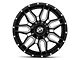 XF Offroad XF-222 Gloss Black Milled 6-Lug Wheel; 20x10; -12mm Offset (10-24 4Runner)