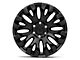 Fuel Wheels Quake Blackout 6-Lug Wheel; 20x10; -18mm Offset (10-24 4Runner)