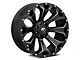 Fuel Wheels Assault Matte Black Milled 6-Lug Wheel; 22x12; -44mm Offset (10-24 4Runner)