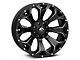 Fuel Wheels Assault Matte Black Milled 6-Lug Wheel; 22x12; -44mm Offset (10-24 4Runner)