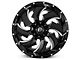 Fuel Wheels Cleaver Gloss Black Milled 6-Lug Wheel; 22x12; -44mm Offset (10-24 4Runner)