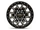 KMC Summit Satin Black with Gray Tint 6-Lug Wheel; 17x8.5; 0mm Offset (03-09 4Runner)