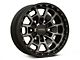 KMC Summit Satin Black with Gray Tint 6-Lug Wheel; 17x8.5; 0mm Offset (03-09 4Runner)