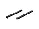 3-Inch Round Side Step Bars; Black (14-24 4Runner SR5, Trail)