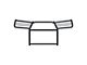 Grille Guard; Black (10-13 4Runner)