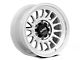 KMC Impact Ol Silver Machined 6-Lug Wheel; 17x8.5; 0mm Offset (03-09 4Runner)