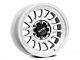 KMC Impact Ol Silver Machined 6-Lug Wheel; 17x8.5; 0mm Offset (03-09 4Runner)