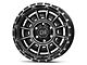 Black Rhino Legion Matte Black with Gray Tint 6-Lug Wheel; 17x9; -12mm Offset (03-09 4Runner)