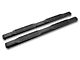 Raptor Series 5-Inch Oval Style Slide Track Running Boards; Black Textured (10-24 4Runner, Excluding Limited, Nightshade, TRD Sport, Venture)