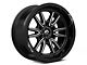 Fuel Wheels Clash Gloss Black Milled 6-Lug Wheel; 24x12; -44mm Offset (10-24 4Runner)