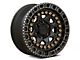 Black Rhino Carbine Matte Black with Machined Tinted Ring 6-Lug Wheel; 17x8.5; -18mm Offset (03-09 4Runner)