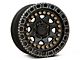 Black Rhino Carbine Matte Black with Machined Tinted Ring 6-Lug Wheel; 17x8.5; -18mm Offset (10-24 4Runner)