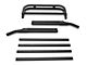 TRD Style Roof Rack; Black (14-23 Runner)