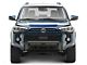 Cali Raised LED Stealth Winch Mount Front Bumper with 32-Inch Spot Beam LED Bumper Light Bar (14-24 4Runner)