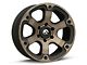 Fuel Wheels Beast Matte Black Double Dark Tint 6-Lug Wheel; 18x9; 19mm Offset (03-09 4Runner)