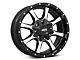 Moto Metal MO970 Gloss Black Machined 6-Lug Wheel; 18x9; 18mm Offset (10-24 4Runner)