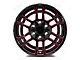 Factory Style Wheels 2022 Tac Pro Style Gloss Black Red Milled 6-Lug Wheel; 20x9; 0mm Offset (05-15 Tacoma)